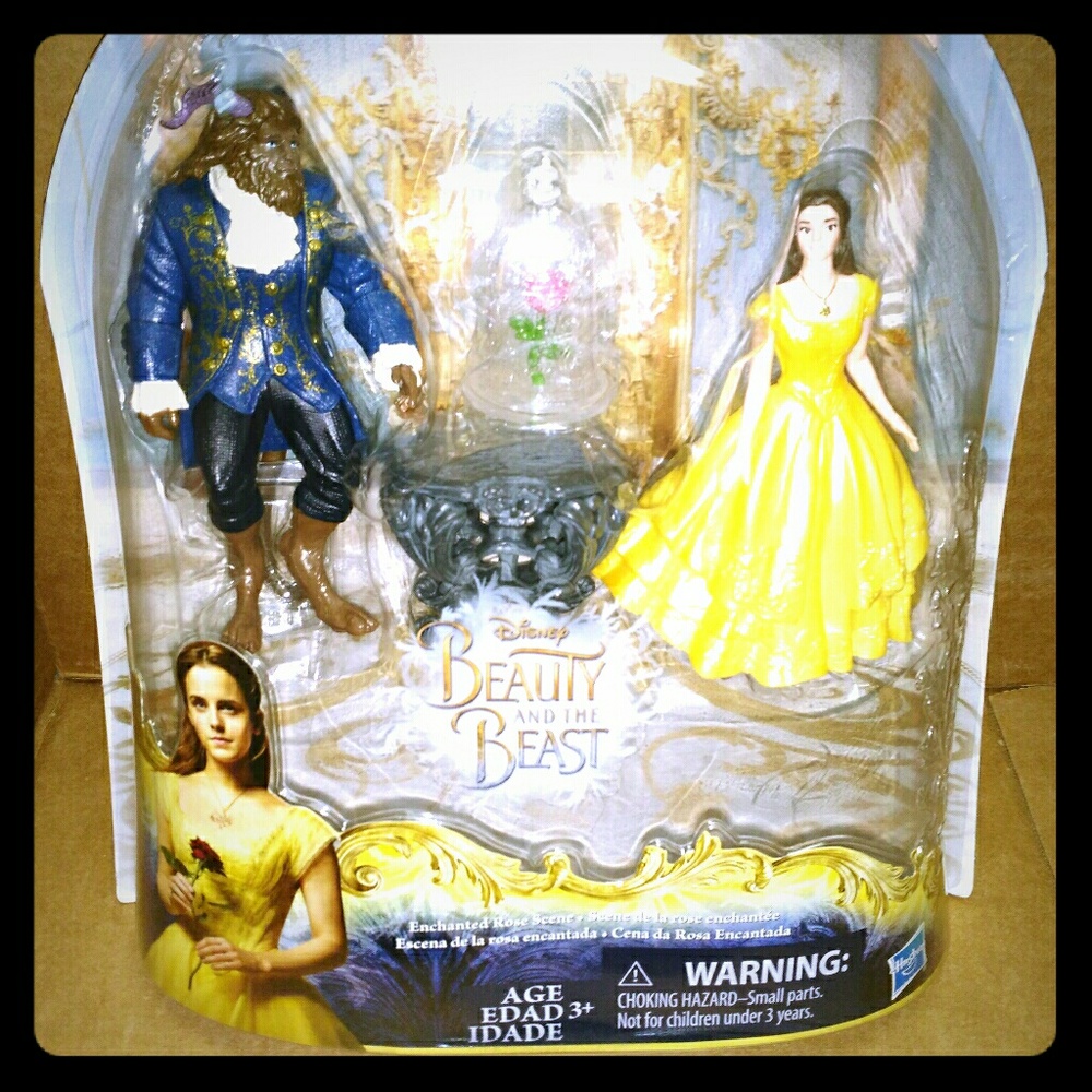Beauty and the Beast Rose Scene